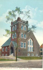 0175. First Presbyterian Church, Hyde Park, Mass
